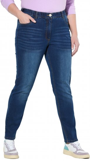 Ulla Popken Stretch Fit Jeans Blue Denim - Jeans & Hosen in Großen Größen – Plus Size - 