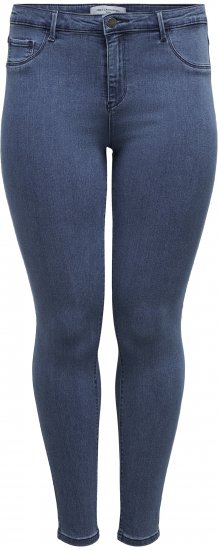 Only Carmakoma Thunder Life Skinny Fit Jeans Blue Denim - Jeans & Hosen in Großen Größen – Plus Size - 
