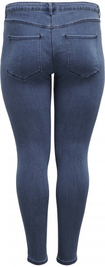 Only Carmakoma Thunder Life Skinny Fit Jeans Blue Denim - Jeans & Hosen in Großen Größen – Plus Size - 