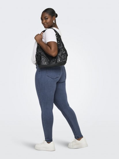 Only Carmakoma Thunder Life Skinny Fit Jeans Blue Denim - Jeans & Hosen in Großen Größen – Plus Size - 