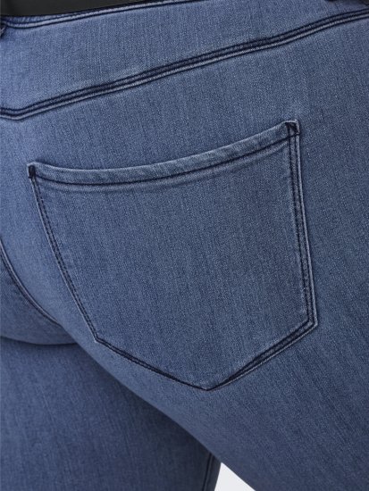 Only Carmakoma Thunder Life Skinny Fit Jeans Blue Denim - Jeans & Hosen in Großen Größen – Plus Size - 