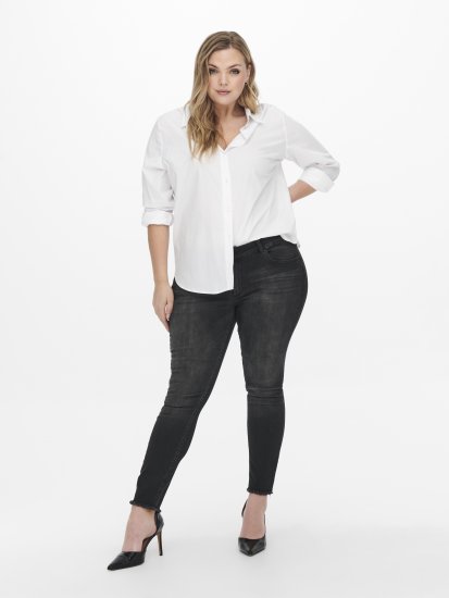 Only Carmakoma Willy Skinny Fit Jeans Black - Jeans - 