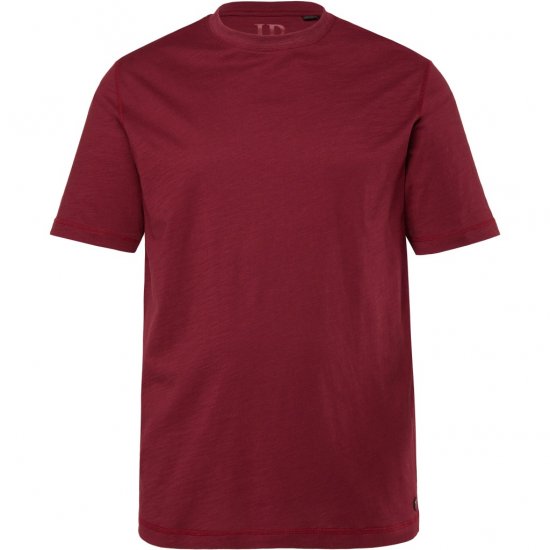JP1880 T-Shirt Short Sleeve Soft Jersey Red - Herren-T-Shirts - Herren-T-Shirts in großen Größen