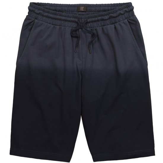 JP1880 Bermuda Sweatshorts DipDye Navy Blue - Jogginghosen für herren - Jogginghosen für Herren in großen Größen