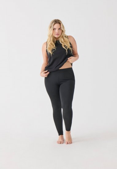Only Carmakoma Time Leggings Black - Leggings - 