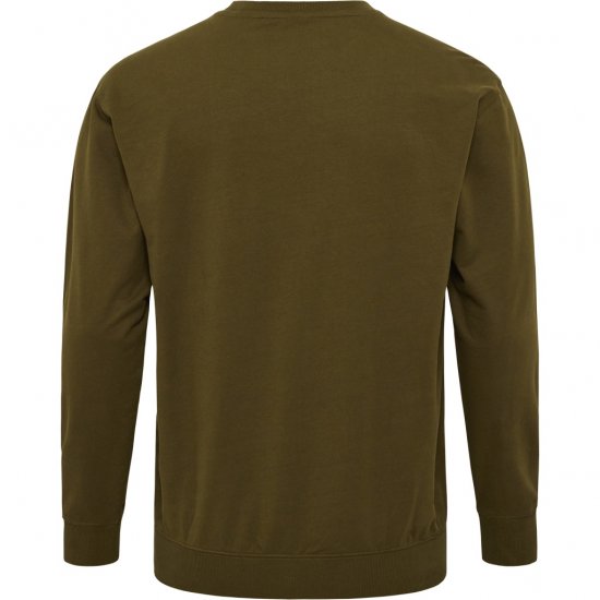 North Latitude Sweatshirt Army Green - Herren-sweater und -hoodies - Herren-Sweater und -Hoodies in großen Größen