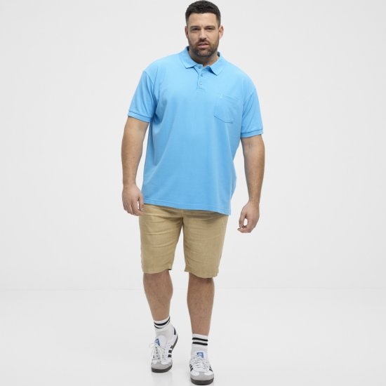 North Latitude Polo Pique Short Sleeve Turquoise - Polo-shirts für herren - Polo-Shirts für Herren in großen Größen