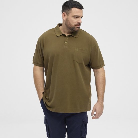 North Latitude Polo Pique Short Sleeve Green - Polo-shirts für herren - Polo-Shirts für Herren in großen Größen