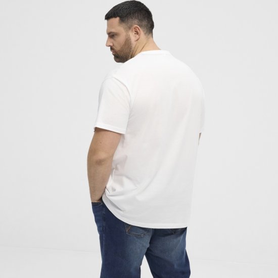 North Latitude T-Shirt Coca-Cola White - Herren-T-Shirts - Herren-T-Shirts in großen Größen