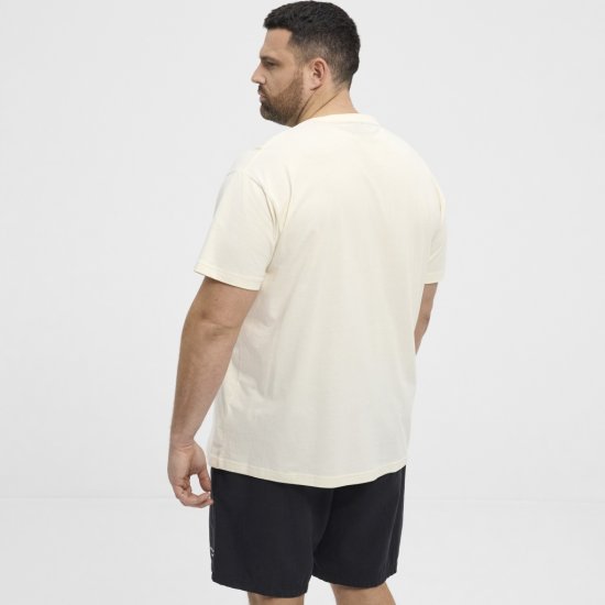 North Latitude T-Shirt Printed Off-White - Herren-T-Shirts - Herren-T-Shirts in großen Größen