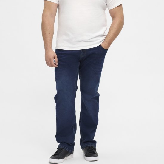 North Latitude Jeans Ringo Blue Used Wash - Herren-jeans & -hosen - Herren-Jeans & -Hosen in großen Größen