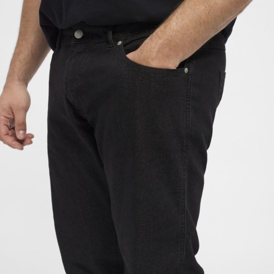 North Latitude Jeans Mick Black Stone Wash - Herren-jeans & -hosen - Herren-Jeans & -Hosen in großen Größen