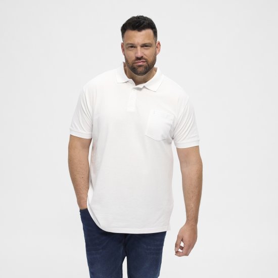 North Latitude Polo Short Sleeve White - Polo-shirts für herren - Polo-Shirts für Herren in großen Größen