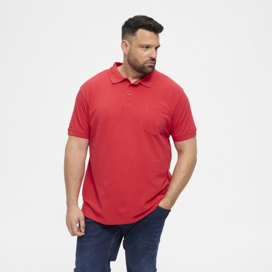 North Latitude Polo Short Sleeve Red - Polo-shirts für herren - Polo-Shirts für Herren in großen Größen