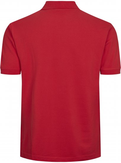 North Latitude Polo Short Sleeve Red TALL - HERRENBEKLEIDUNG MT-6XLT - Langgrößen für Herren