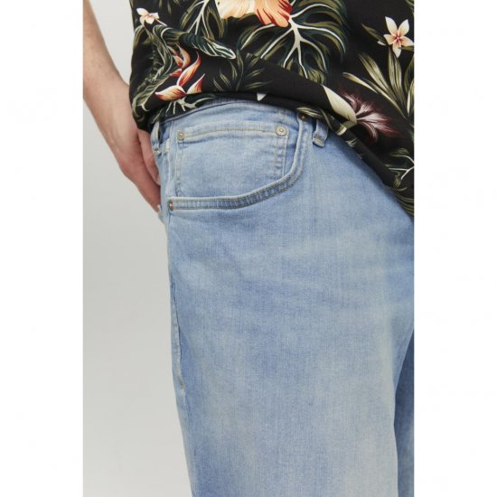 Jack & Jones MIKE ORIGINAL GE 314 Blue Denim - Herren-jeans & -hosen - Herren-Jeans & -Hosen in großen Größen