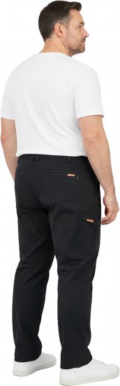 Dobsom Nebraska Hose mit Abzipbaren Beinen Schwarz - Sportbekleidung & outdoor - Sportbekleidung in große größen für herren
