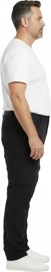 Dobsom Nebraska Hose mit Abzipbaren Beinen Schwarz - Sportbekleidung & outdoor - Sportbekleidung in große größen für herren