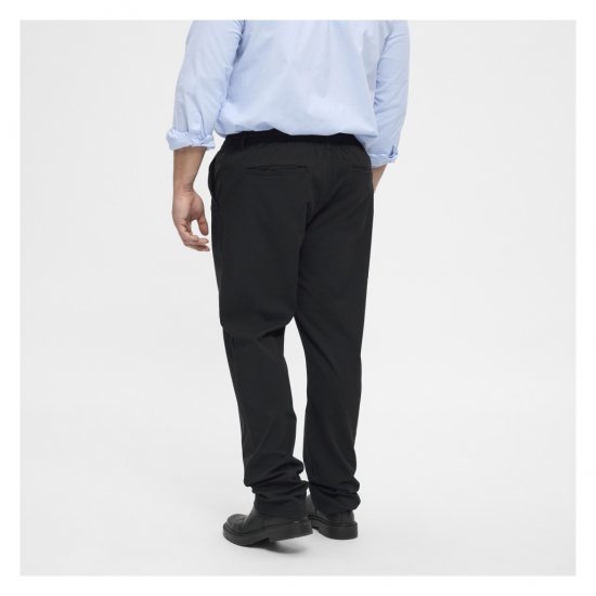 North Latitude Dress Pants Elastic Waist Black - Herrenhosen in großen größen - Herrenhosen in großen Größen