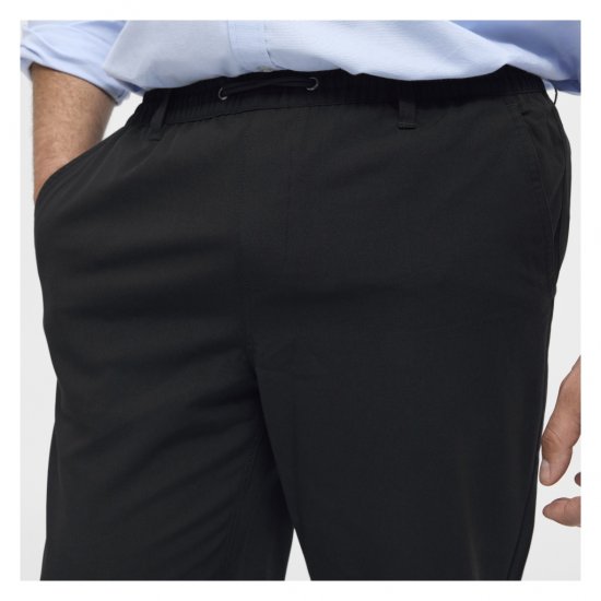 North Latitude Dress Pants Elastic Waist Black - Herrenhosen in großen größen - Herrenhosen in großen Größen