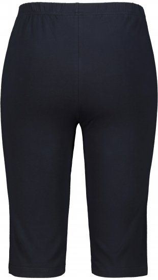 Ulla Popken Stretch Knit Bike Shorts Blue - Jeans & Hosen in Großen Größen – Plus Size - 