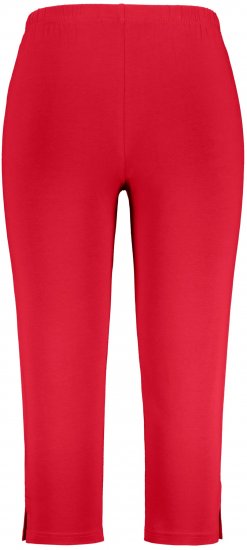 Ulla Popken Basic Stretch Knit Capris Red - Jeans & Hosen in Großen Größen – Plus Size - 