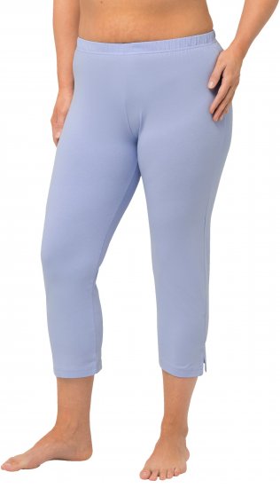 Ulla Popken Basic Stretch Knit Capris Blue - Jeans & Hosen in Großen Größen – Plus Size - 