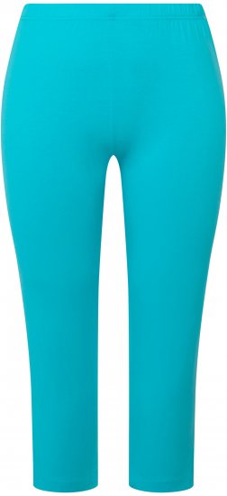 Ulla Popken Basic Stretch Knit Capris Blue - Jeans & Hosen in Großen Größen – Plus Size - 