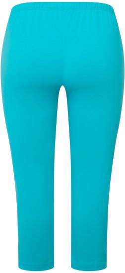 Ulla Popken Basic Stretch Knit Capris Blue - Jeans & Hosen in Großen Größen – Plus Size - 