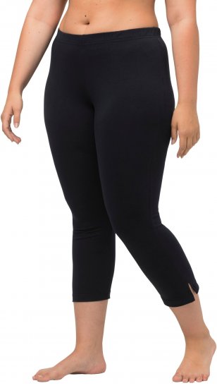 Ulla Popken Basic Stretch Knit Capris Navy - Jeans & Hosen in Großen Größen – Plus Size - 