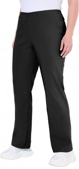 Ulla Popken Classic Stretch Bengaline Comfort Pants Black - Jeans & Hosen in Großen Größen – Plus Size - 