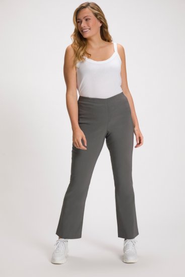Ulla Popken Classic Stretch Bengaline Comfort Pants Brown - Jeans & Hosen in Großen Größen – Plus Size - 