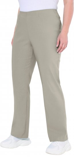 Ulla Popken Classic Stretch Bengaline Comfort Pants Brown - Jeans & Hosen in Großen Größen – Plus Size - 