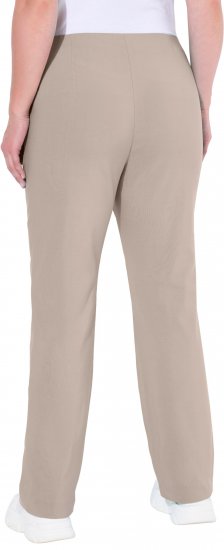 Ulla Popken Classic Stretch Bengaline Comfort Pants Beige - Jeans & Hosen in Großen Größen – Plus Size - 