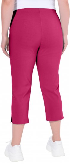 Ulla Popken Stretch Basic Bengaline Capri Pants Pale Lilac - Jeans & Hosen in Großen Größen – Plus Size - 