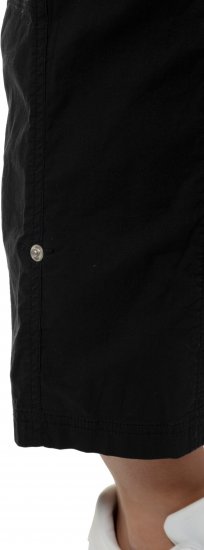 Ulla Popken Roll Tab Hem Stretch Cargo Pants Black - Jeans & Hosen in Großen Größen – Plus Size - 