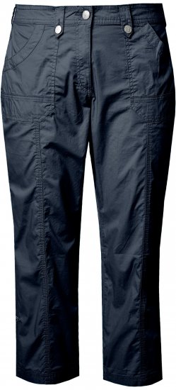 Ulla Popken Roll Tab Hem Stretch Cargo Pants Navy - Jeans & Hosen in Großen Größen – Plus Size - 