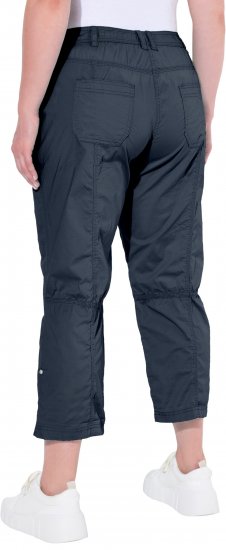 Ulla Popken Roll Tab Hem Stretch Cargo Pants Navy - Jeans & Hosen in Großen Größen – Plus Size - 