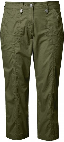 Ulla Popken Roll Tab Hem Stretch Cargo Pants Green - Jeans & Hosen in Großen Größen – Plus Size - 