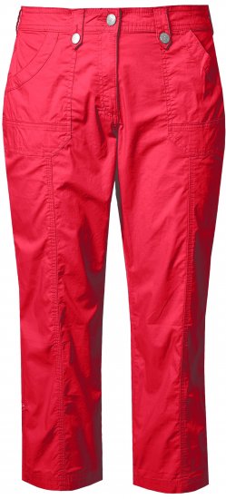 Ulla Popken Roll Tab Hem Stretch Cargo Pants Red - Jeans & Hosen in Großen Größen – Plus Size - 