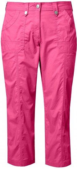 Ulla Popken Roll Tab Hem Stretch Cargo Pants Pink - Jeans & Hosen in Großen Größen – Plus Size - 