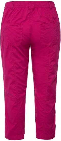 Ulla Popken Roll Tab Hem Stretch Cargo Pants Pink - Jeans & Hosen in Großen Größen – Plus Size - 