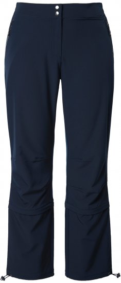 Ulla Popken Zip Off Reflective Detail Funtional Powerstretch Pants Navy - Jeans & Hosen in Großen Größen – Plus Size - 