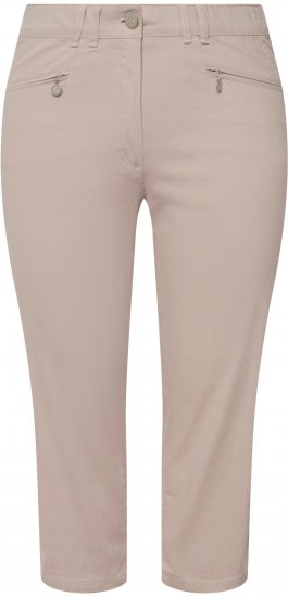 Ulla Popken Mony Stretch Capri Pants Orange - Jeans & Hosen in Großen Größen – Plus Size - 