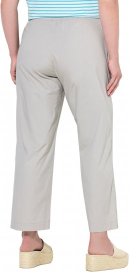 Ulla Popken Wide Leg Ruby Fit Stretch Chino Pants Pebble - Jeans & Hosen in Großen Größen – Plus Size - 