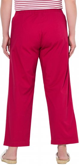 Ulla Popken Wide Leg Ruby Fit Stretch Chino Pants Salsa - Jeans & Hosen in Großen Größen – Plus Size - 