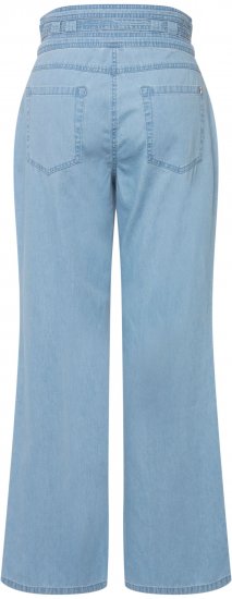 Ulla Popken Soft Denim Wide Leg Jeans Blue Denim - Jeans & Hosen in Großen Größen – Plus Size - 