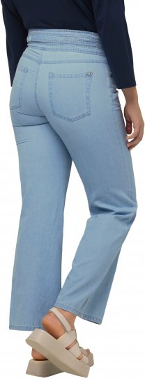 Ulla Popken Soft Denim Wide Leg Jeans Blue Denim - Jeans & Hosen in Großen Größen – Plus Size - 