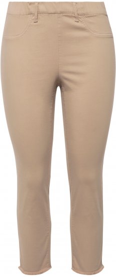 Ulla Popken Stretch Blend Bengaline Pants Dark Putty - Jeans & Hosen in Großen Größen – Plus Size - 