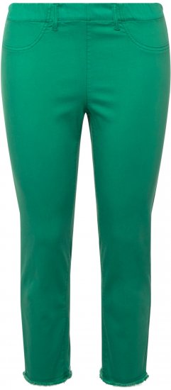 Ulla Popken Stretch Blend Bengaline Pants Emerald Green - Jeans & Hosen in Großen Größen – Plus Size - 